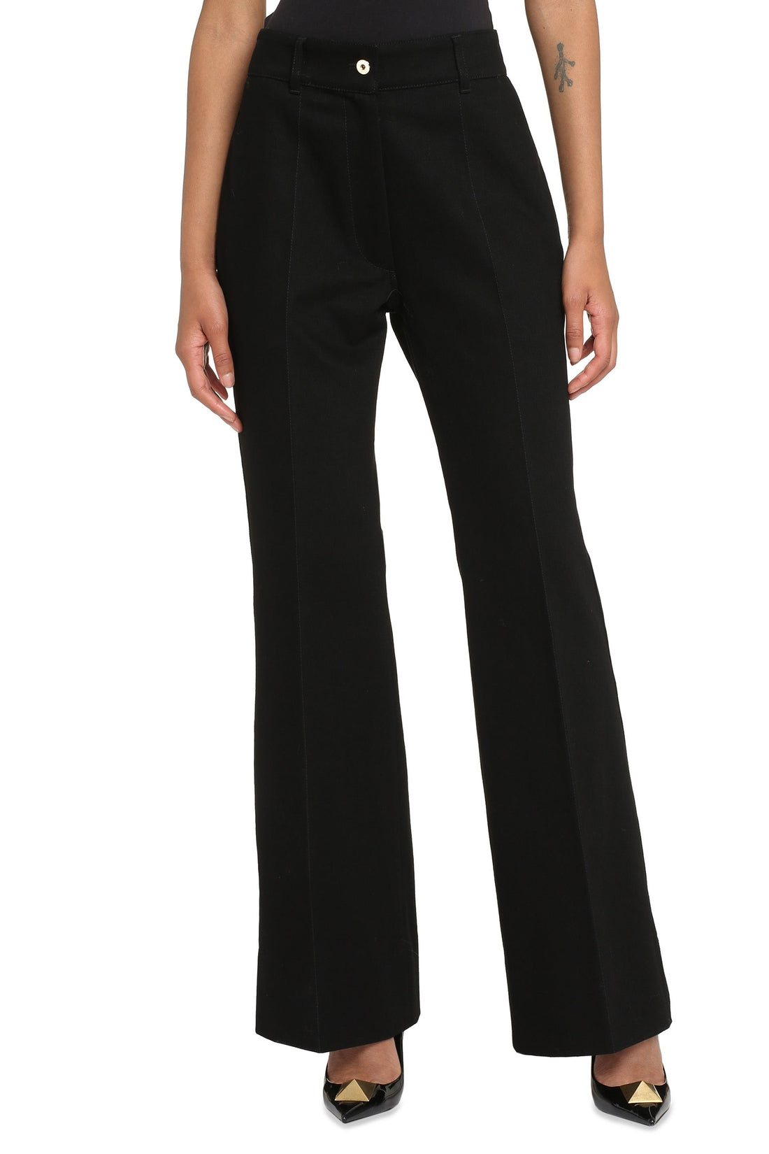 Patou-OUTLET-SALE-High-rise flared jeans-ARCHIVIST