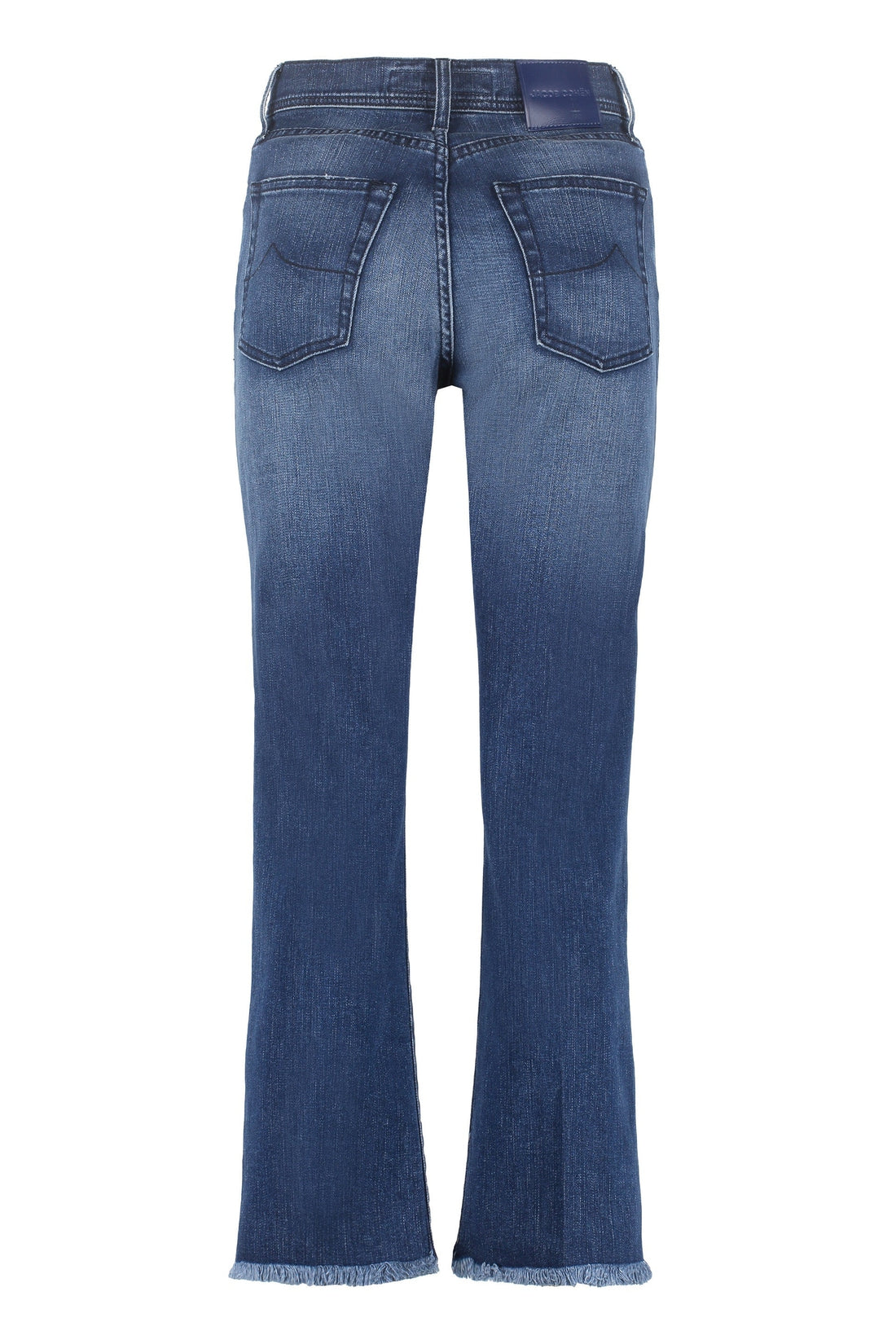 Jacob Cohen-OUTLET-SALE-High-rise straight cropped jeans-ARCHIVIST
