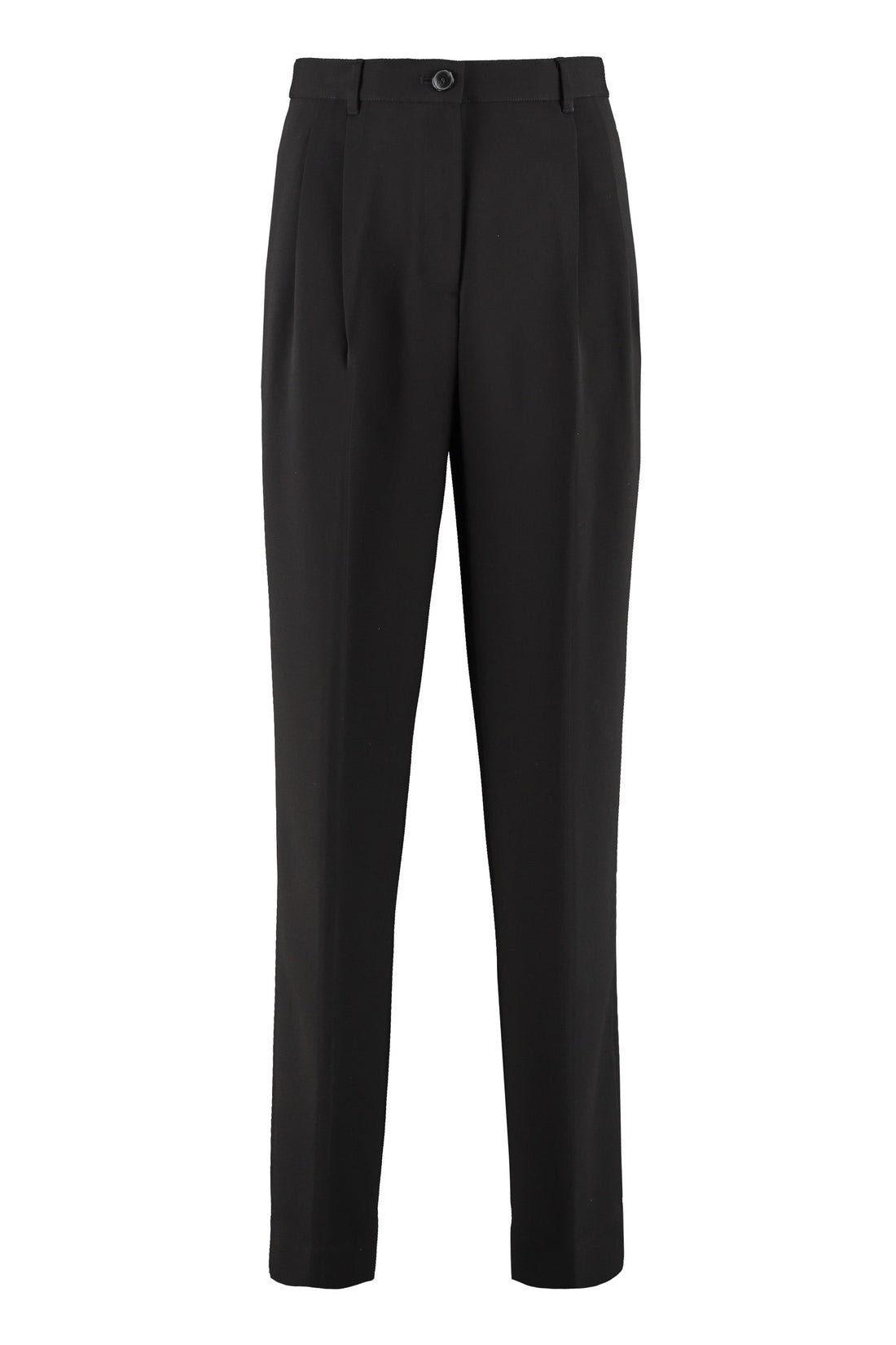 Tory Burch-OUTLET-SALE-High-waist crêpe trousers-ARCHIVIST