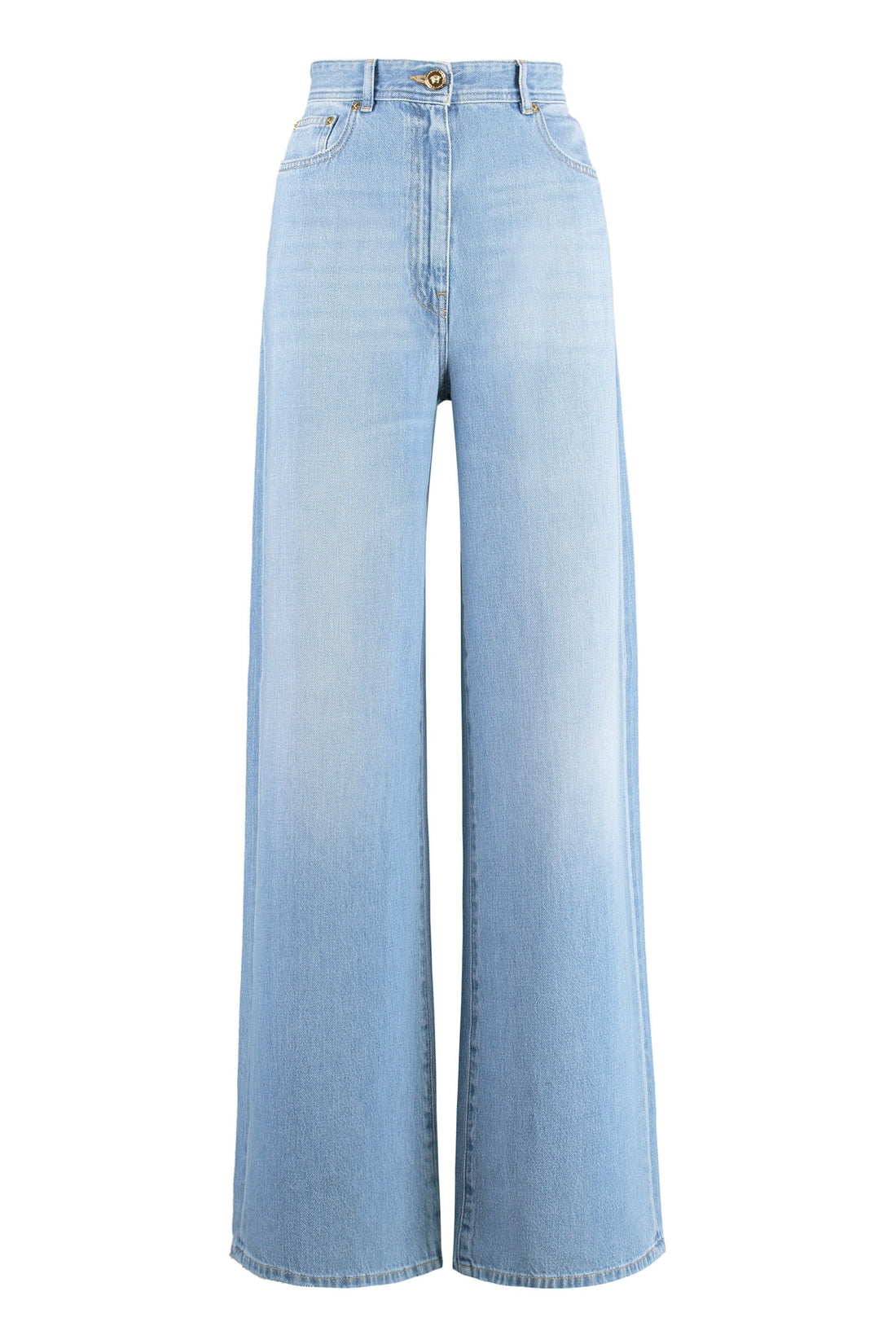 Versace-OUTLET-SALE-High-waist wide-leg jeans-ARCHIVIST