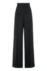 Moschino-OUTLET-SALE-High-waist wide-leg trousers-ARCHIVIST