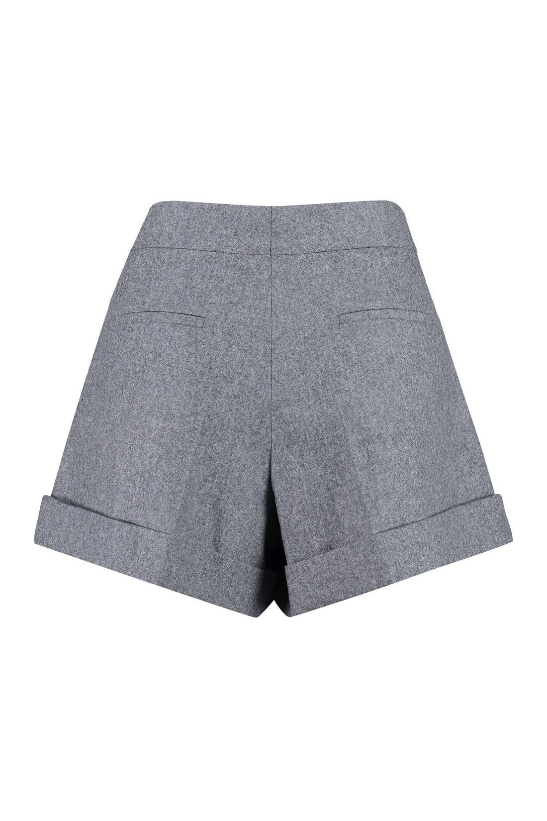 Givenchy-OUTLET-SALE-High waist wool shorts-ARCHIVIST