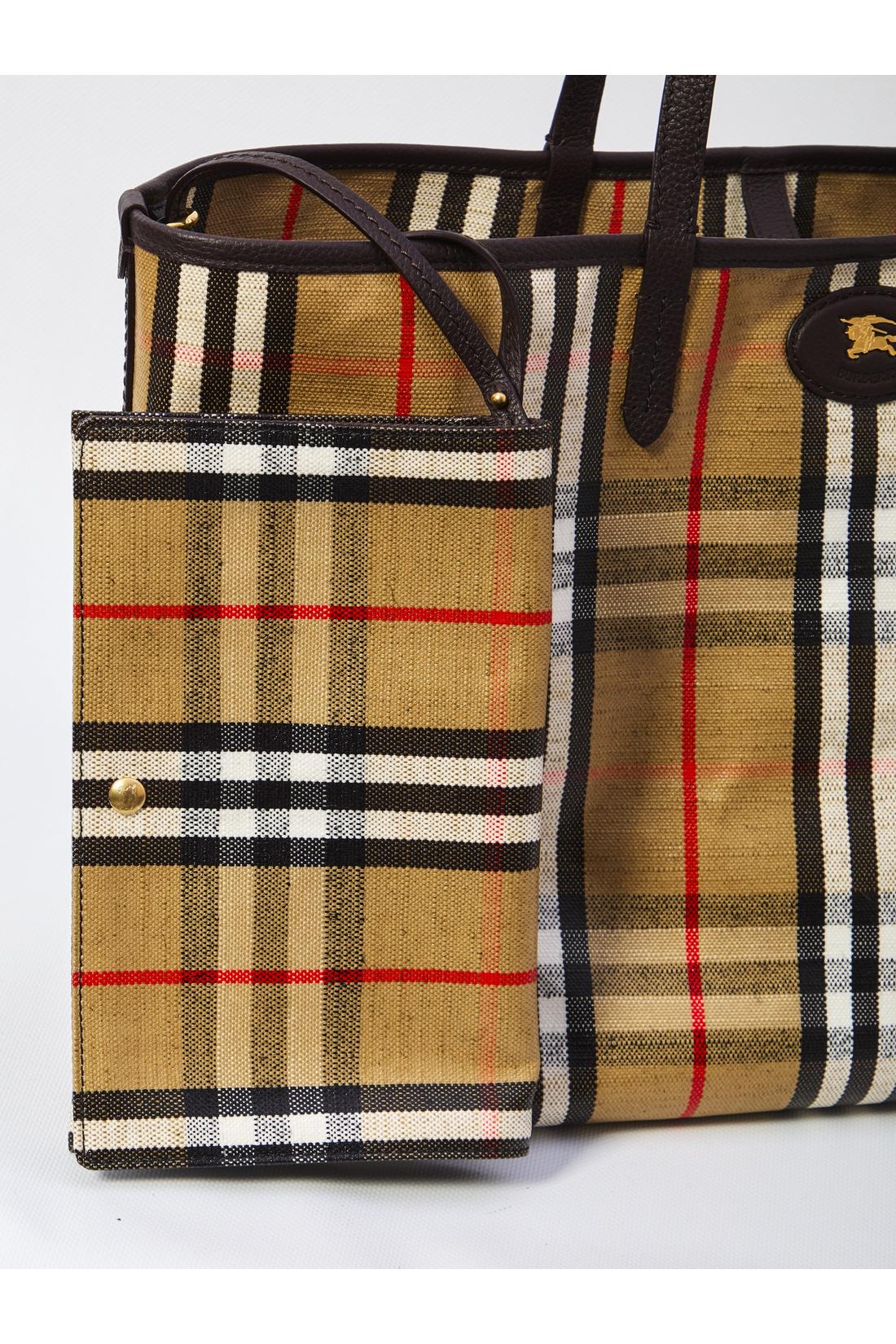 Burberry-OUTLET-SALE-Highlands tote bag medium-ARCHIVIST