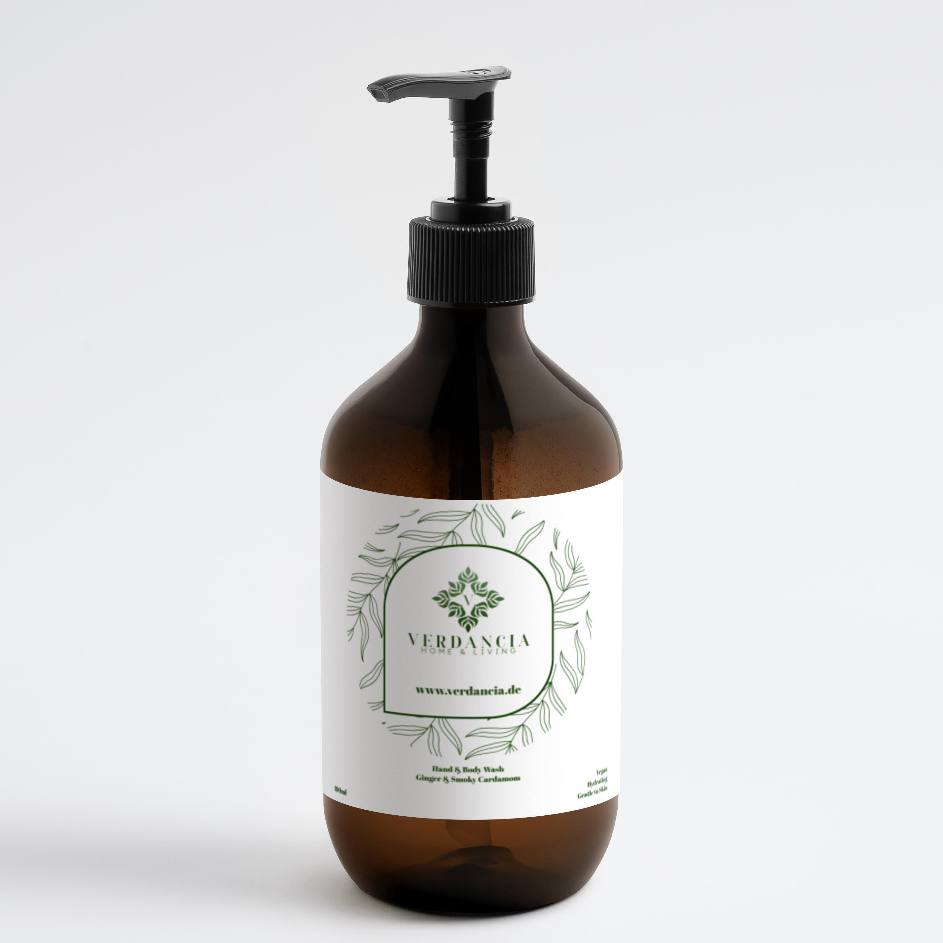 Verdancia-Hand & Body Wash – Ingwer & Rauchiger Kardamom-Seife-Black-Deal-Outlet-by-ARCHIVIST