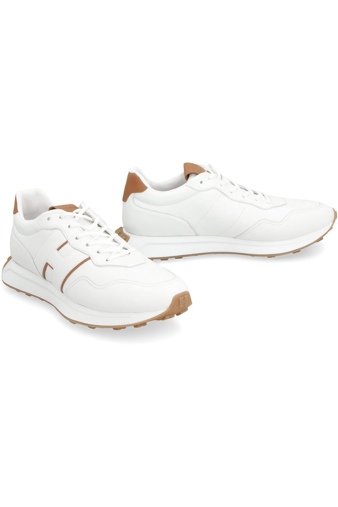 Hogan-OUTLET-SALE-Hogan H601 leather low-top sneakers-ARCHIVIST
