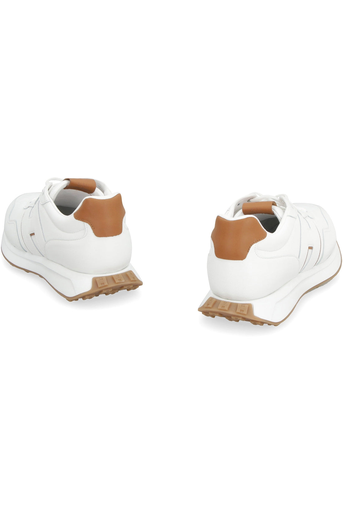Hogan-OUTLET-SALE-Hogan H601 leather low-top sneakers-ARCHIVIST