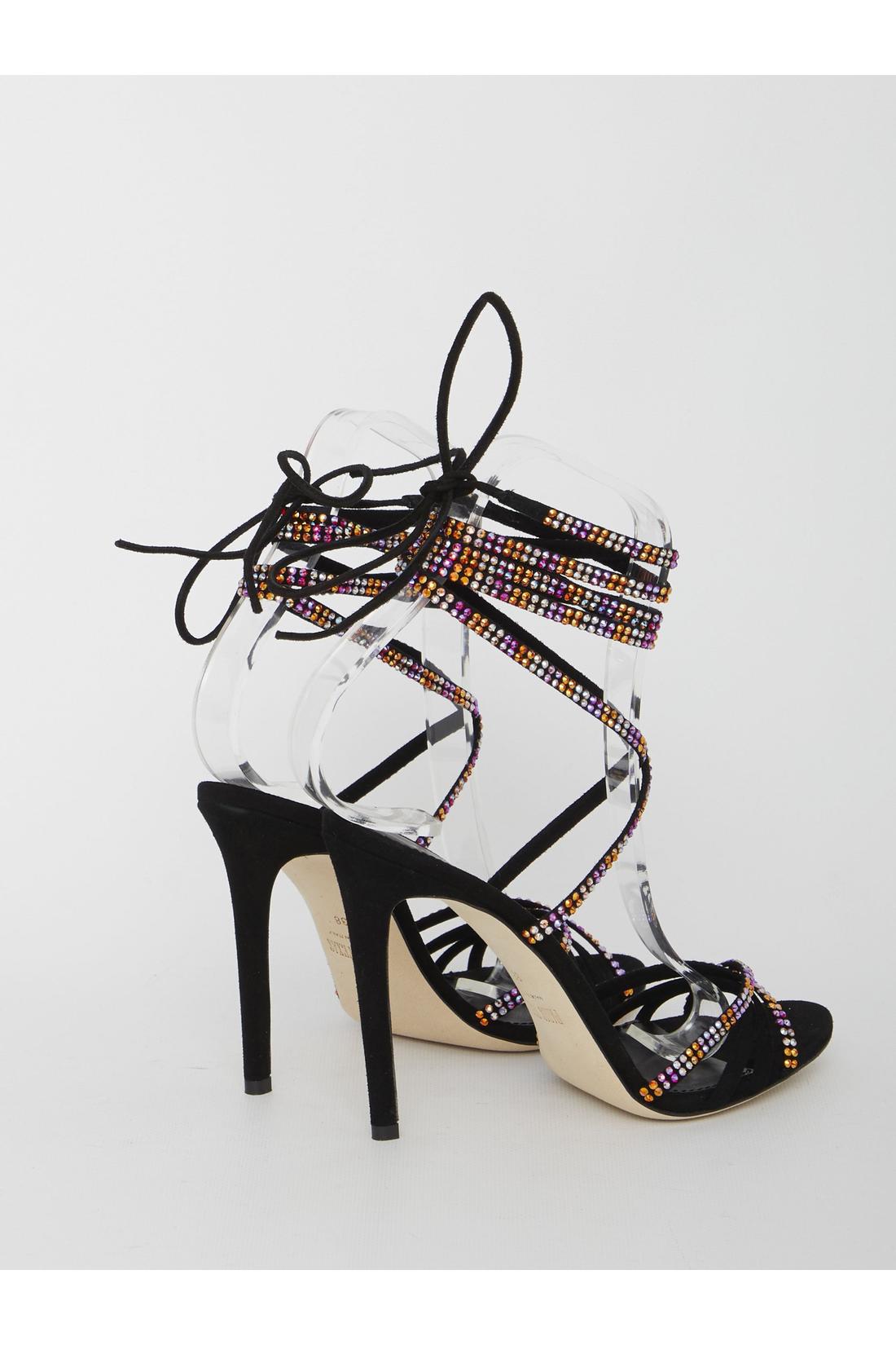 Paris Texas-OUTLET-SALE-Holly Nicole lace-up sandals-ARCHIVIST