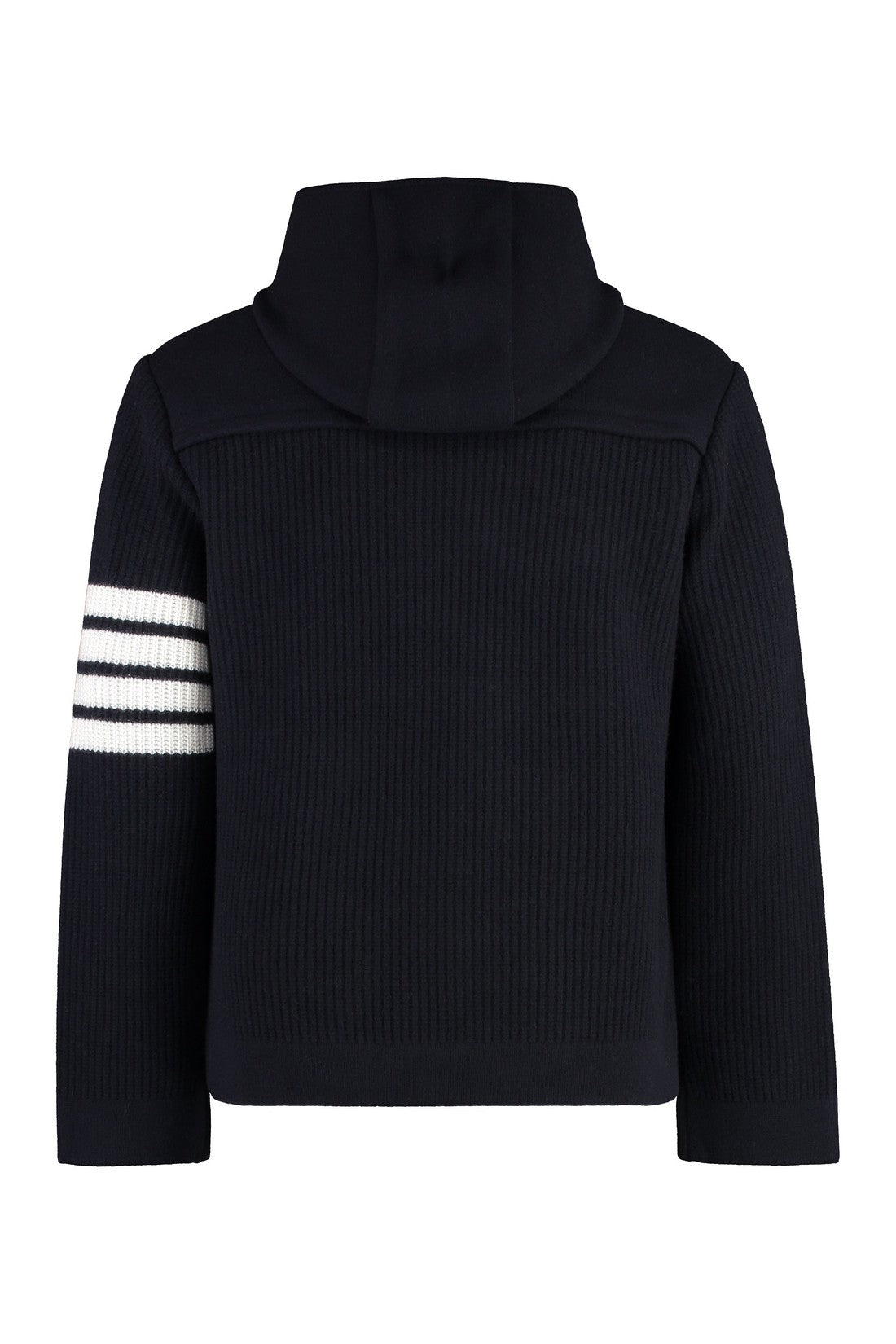 Thom Browne-OUTLET-SALE-Hooded cardigan-ARCHIVIST