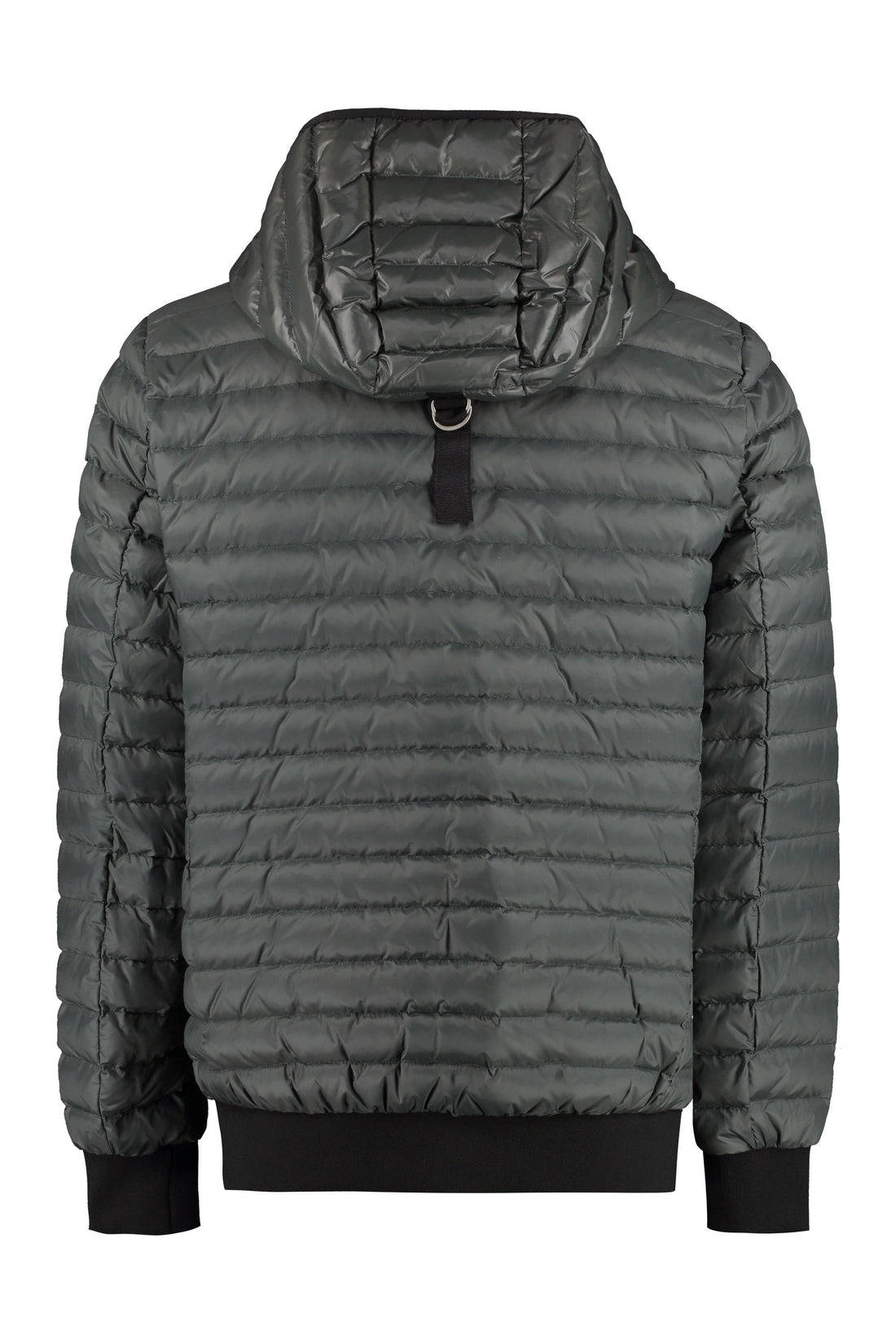 Moose Knuckles-OUTLET-SALE-Hooded full-zip down jacket-ARCHIVIST