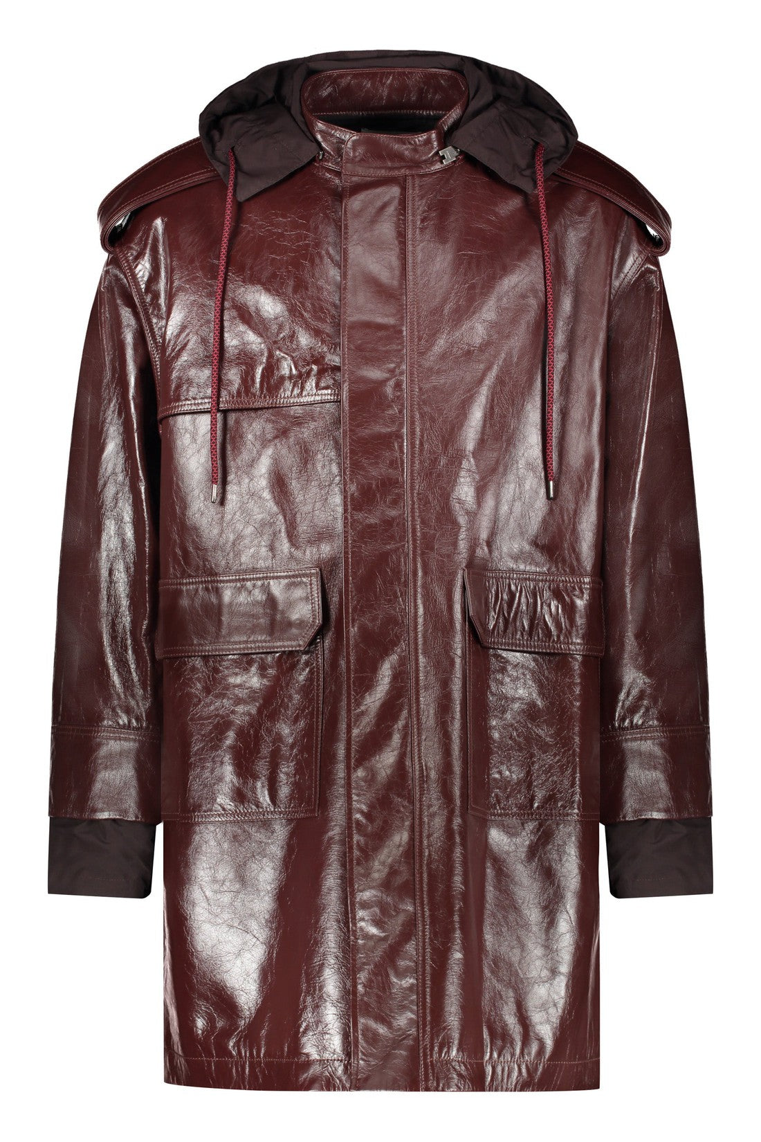 AMBUSH-OUTLET-SALE-Hooded leather jacket-ARCHIVIST