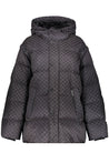 Karl Lagerfeld-OUTLET-SALE-Hooded nylon down jacket-ARCHIVIST