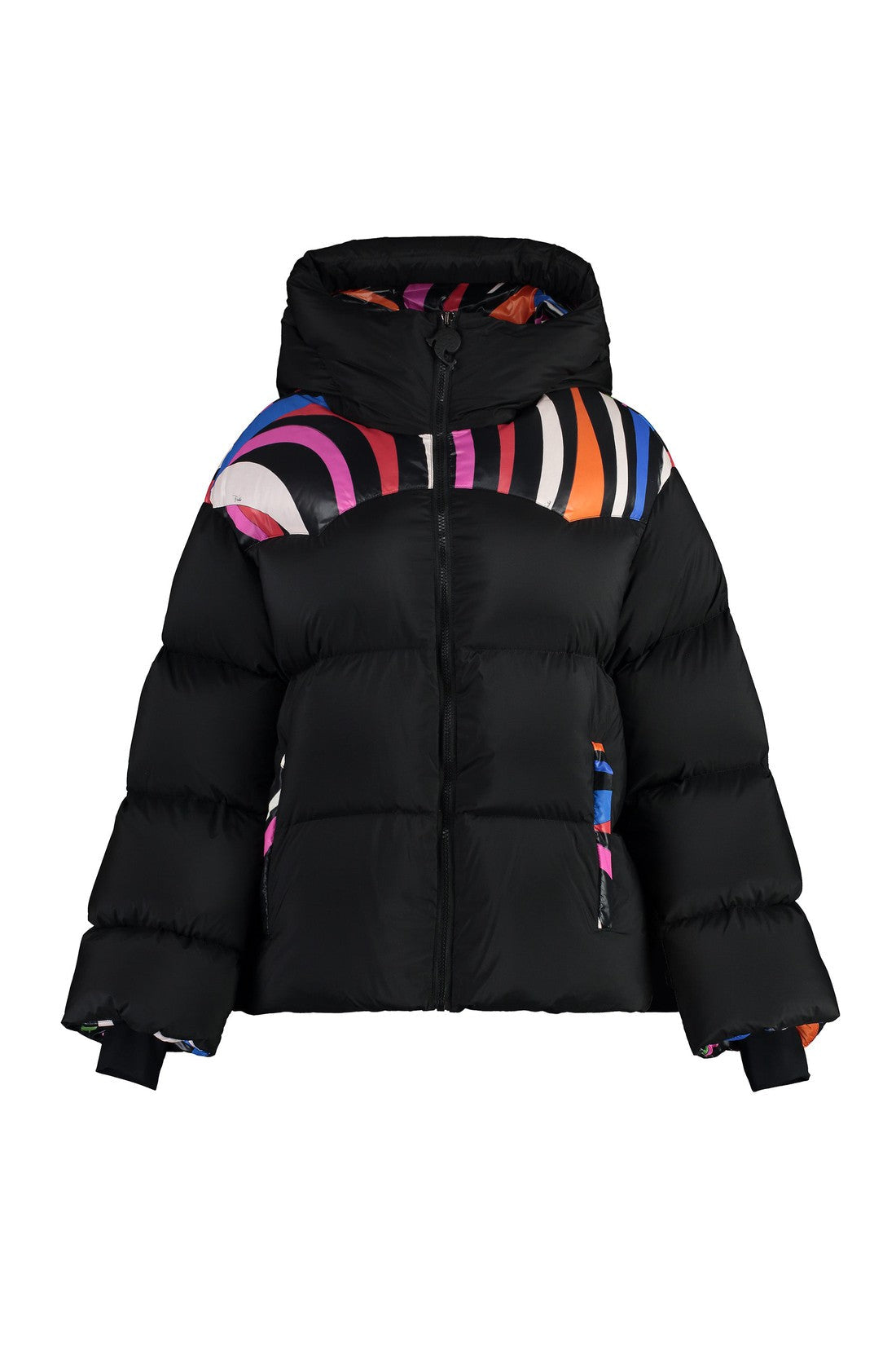 PUCCI-OUTLET-SALE-Hooded nylon down jacket-ARCHIVIST