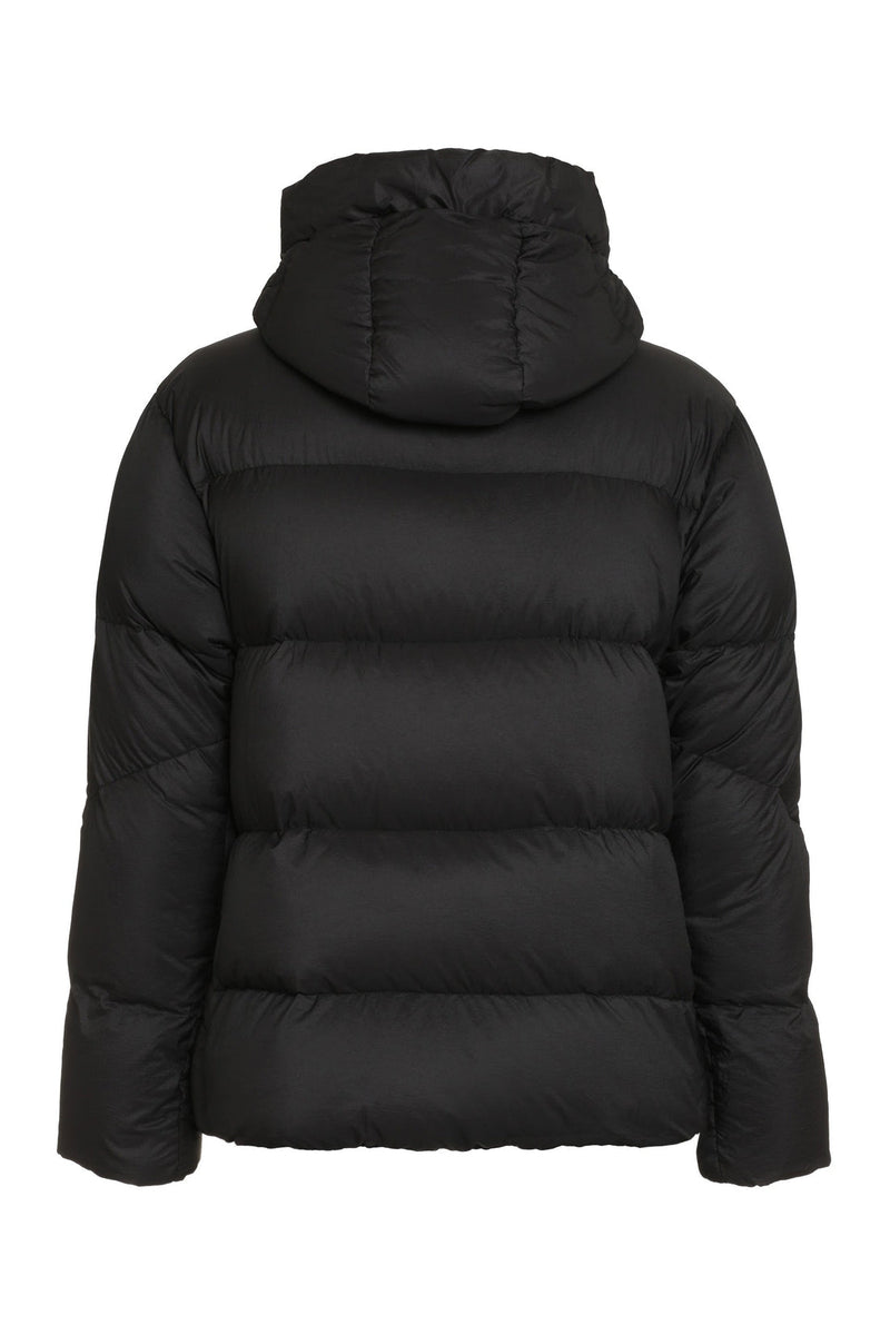 Ten c-OUTLET-SALE-Hooded nylon down jacket-ARCHIVIST