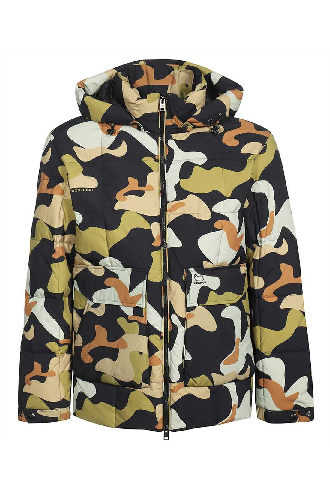 Woolrich-OUTLET-SALE-Hooded nylon down jacket-ARCHIVIST