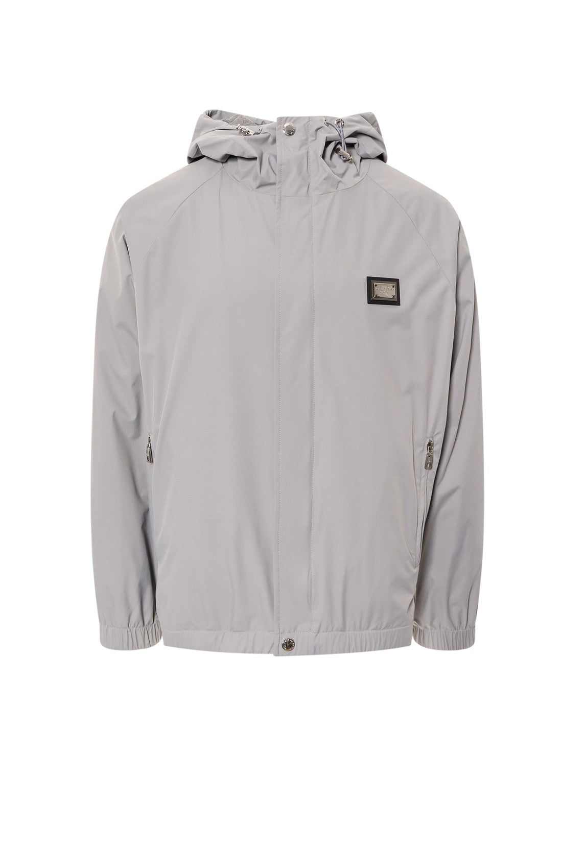 DOLCE & GABBANA-OUTLET-SALE-Hooded nylon jacket-ARCHIVIST