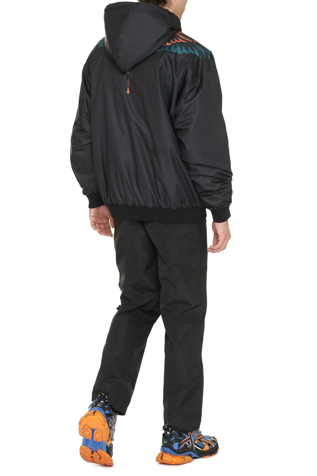 Marcelo Burlon County of Milan-OUTLET-SALE-Hooded nylon jacket-ARCHIVIST