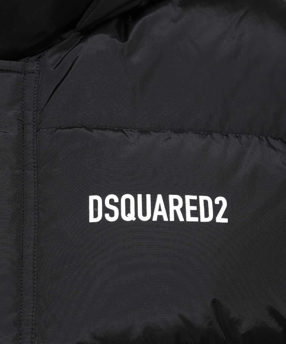 Dsquared2-OUTLET-SALE-Hooded nylon vest-ARCHIVIST