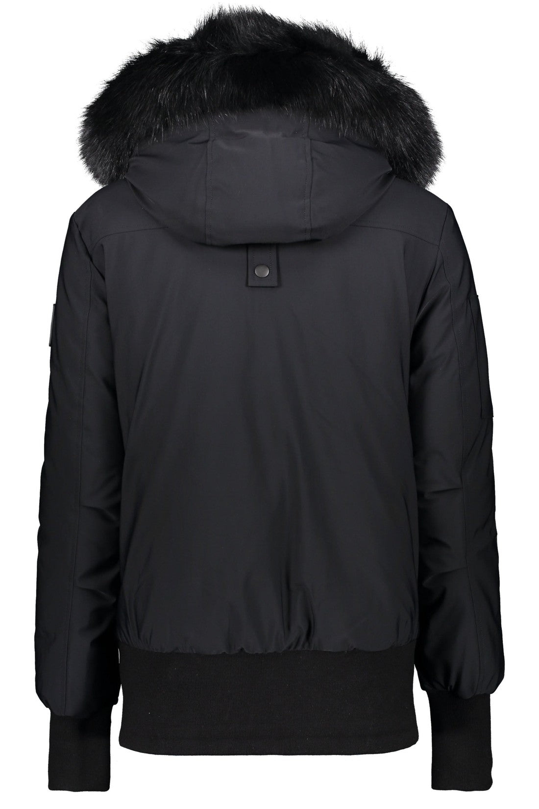 Moose Knuckles-OUTLET-SALE-Hooded padded bomber jacket-ARCHIVIST