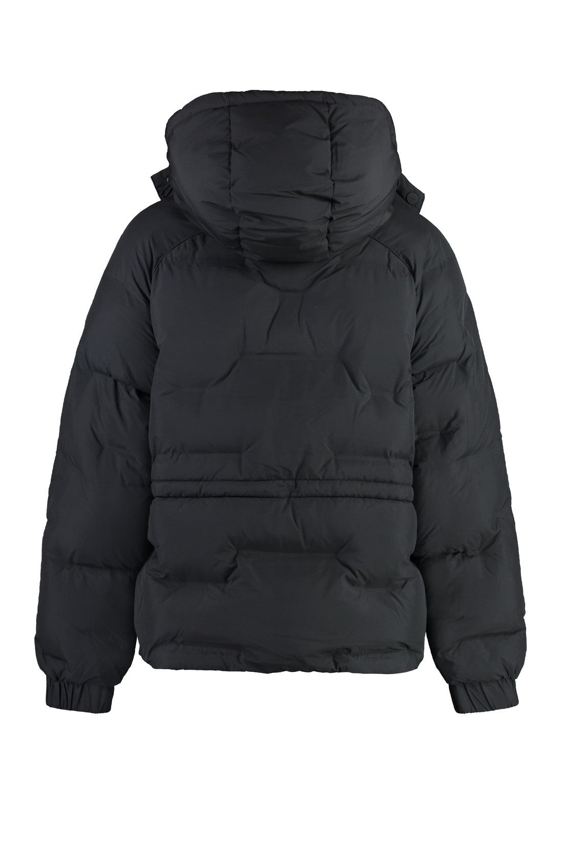 GANNI-OUTLET-SALE-Hooded techno fabric down jacket-ARCHIVIST