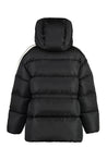 Palm Angels-OUTLET-SALE-Hooded techno fabric down jacket-ARCHIVIST