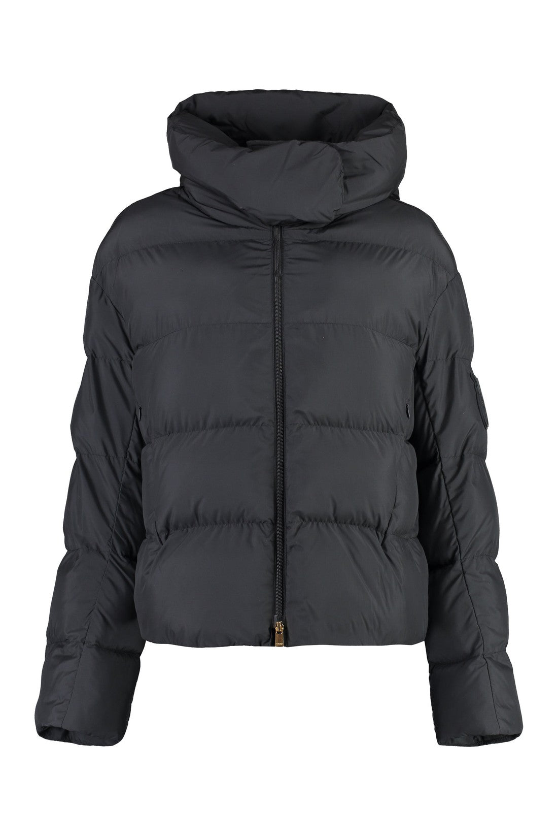 Pinko-OUTLET-SALE-Hooded techno fabric down jacket-ARCHIVIST