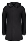 Herno-OUTLET-SALE-Hooded techno fabric raincoat-ARCHIVIST