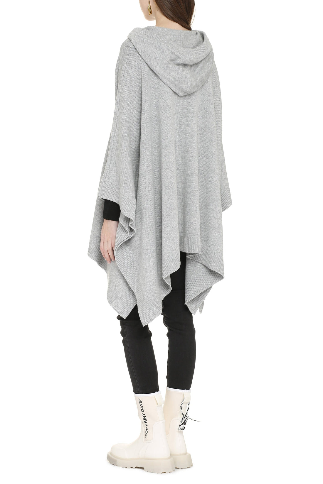 MICHAEL MICHAEL KORS-OUTLET-SALE-Hooded wool poncho-ARCHIVIST