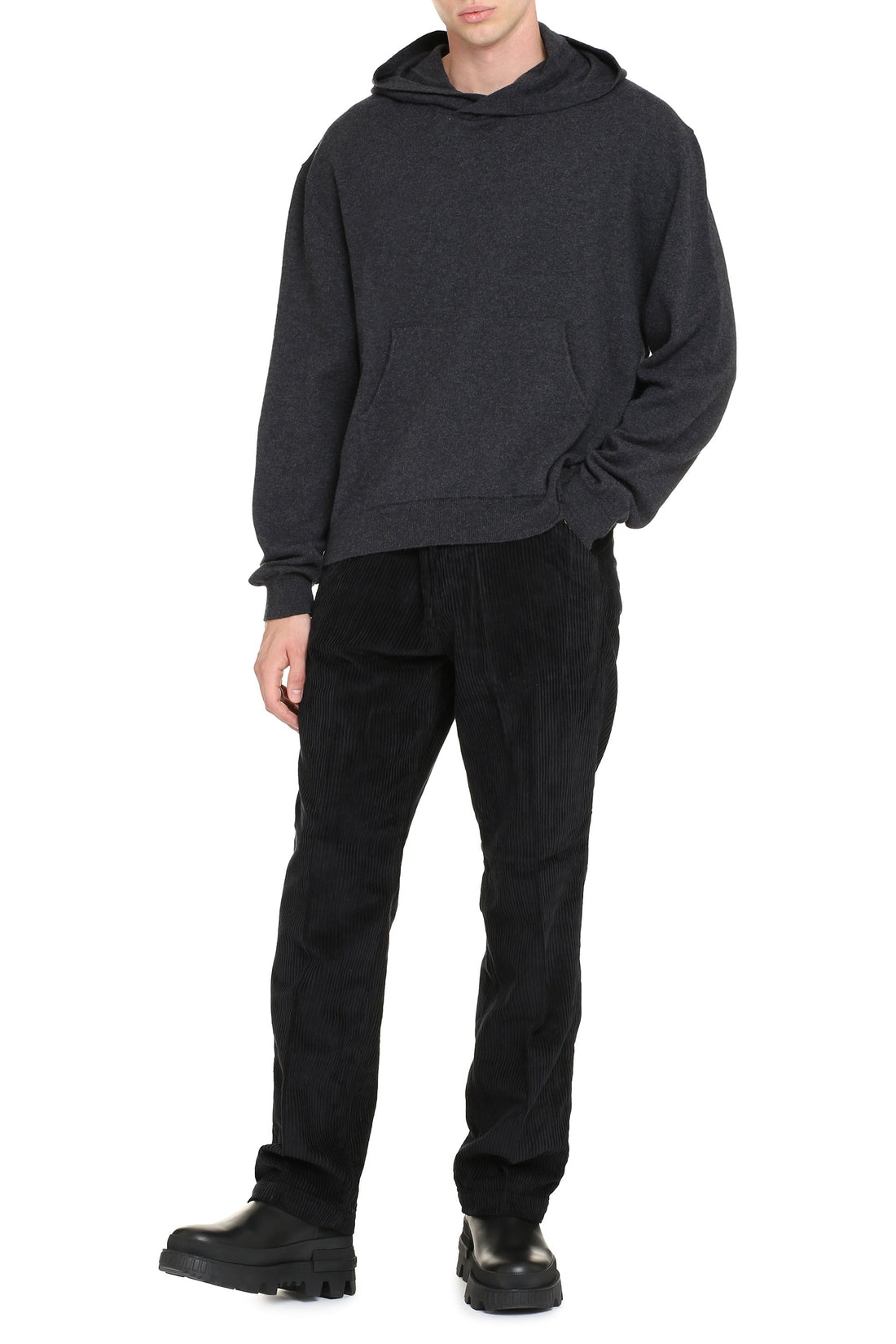 Our Legacy-OUTLET-SALE-Hooded wool sweater-ARCHIVIST