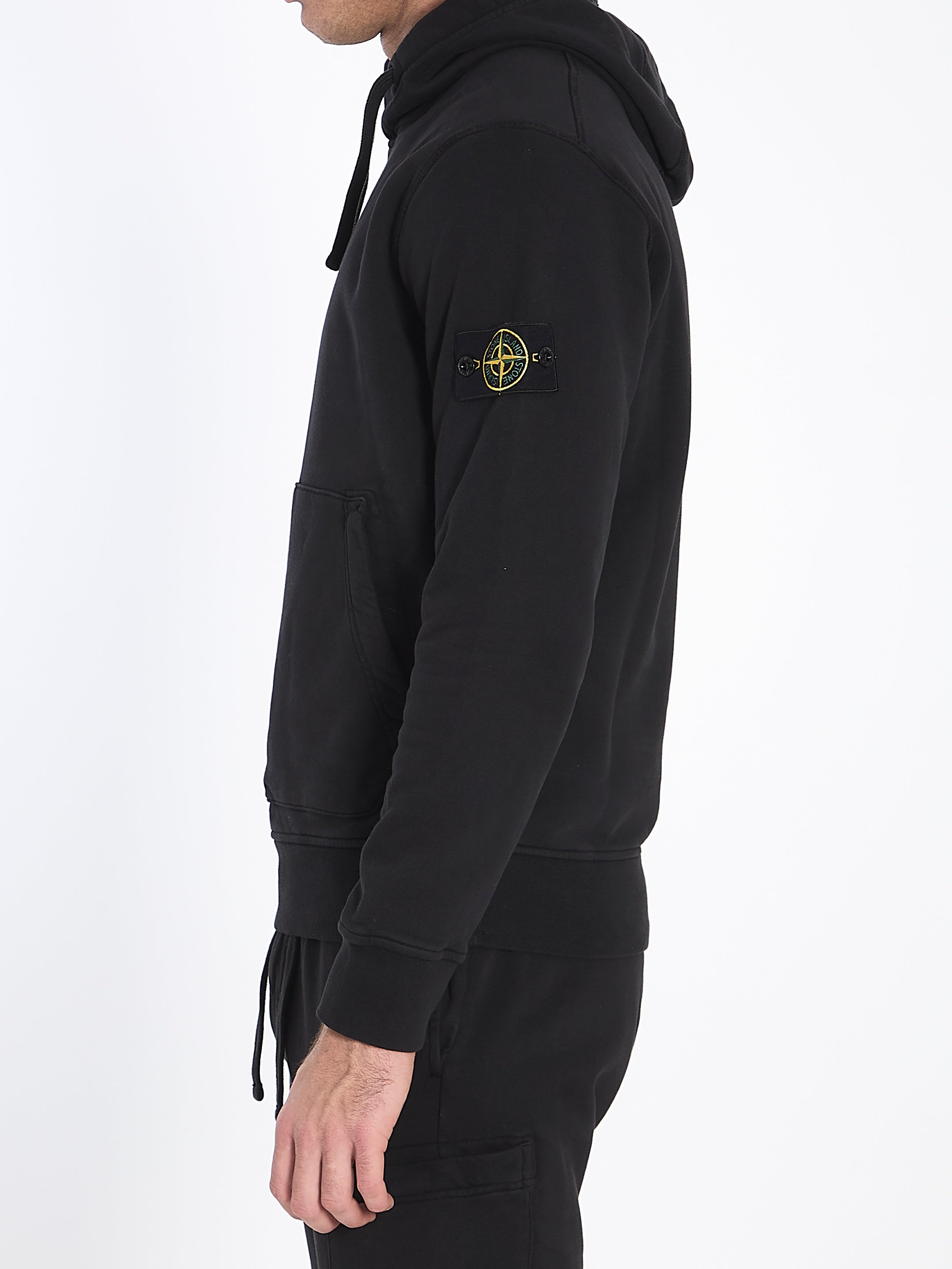 Hoodie in organic cotton fleece