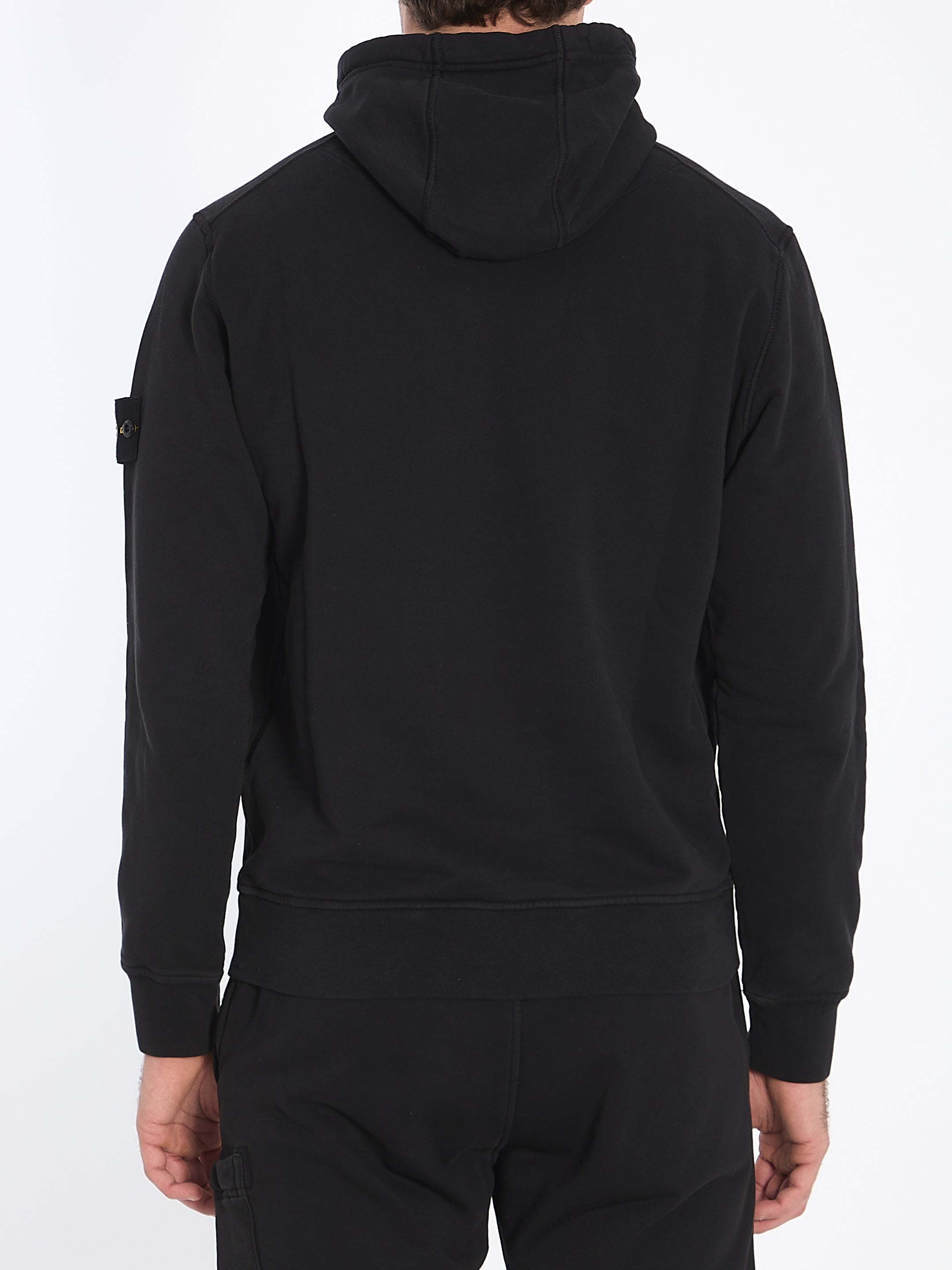 Hoodie in organic cotton fleece