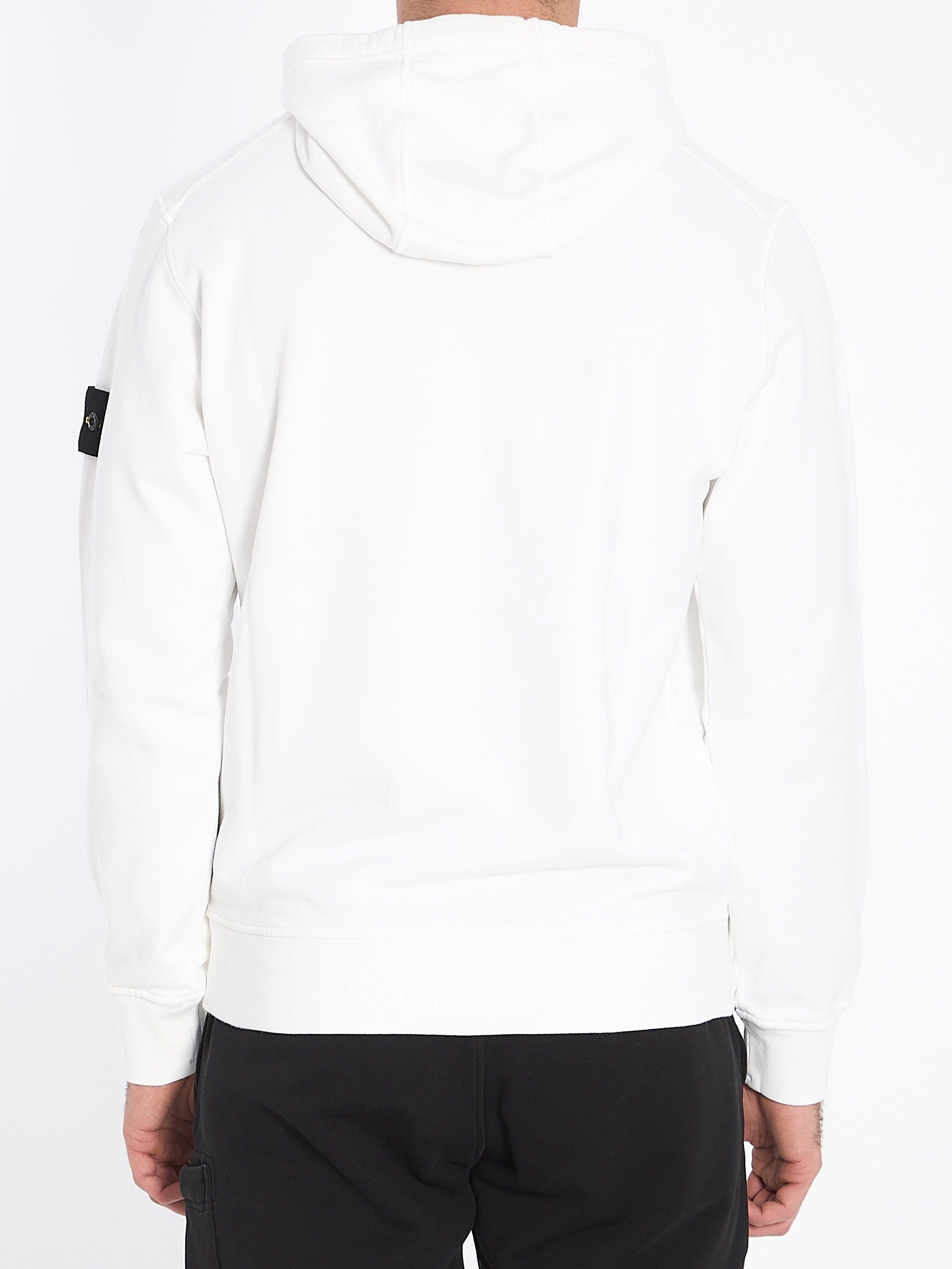 Hoodie in organic cotton fleece