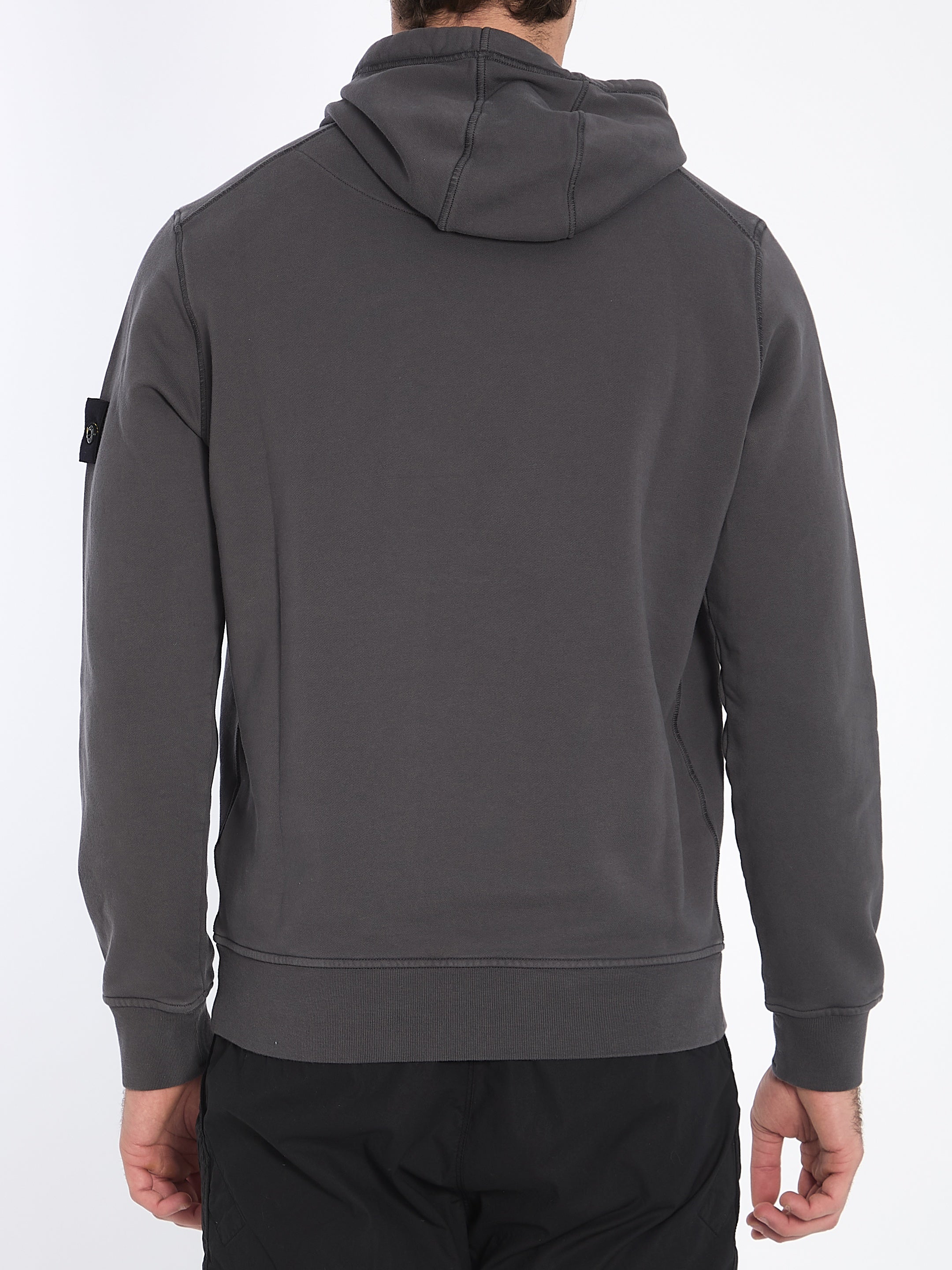 Hoodie in organic cotton fleece