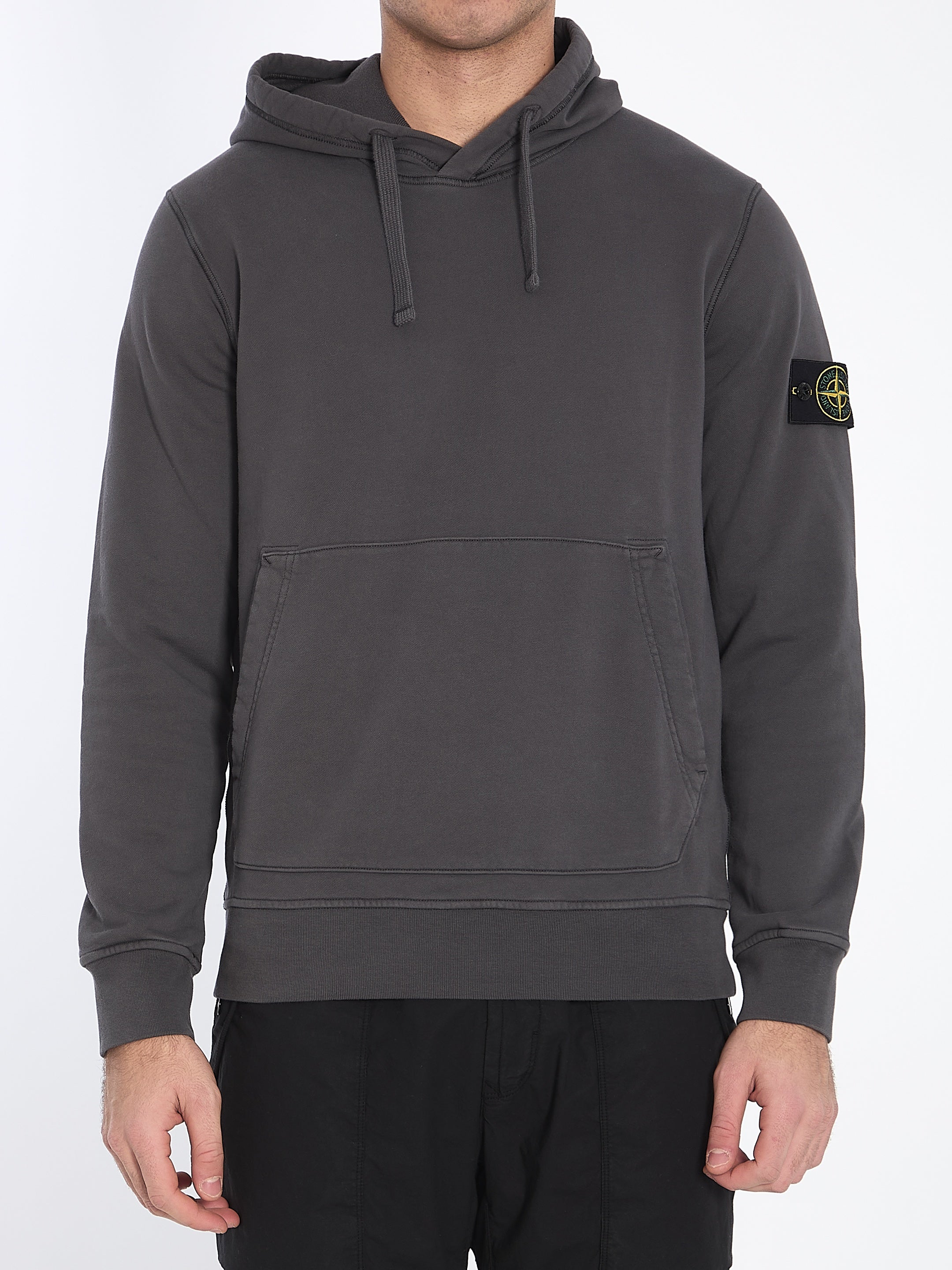 Hoodie in organic cotton fleece