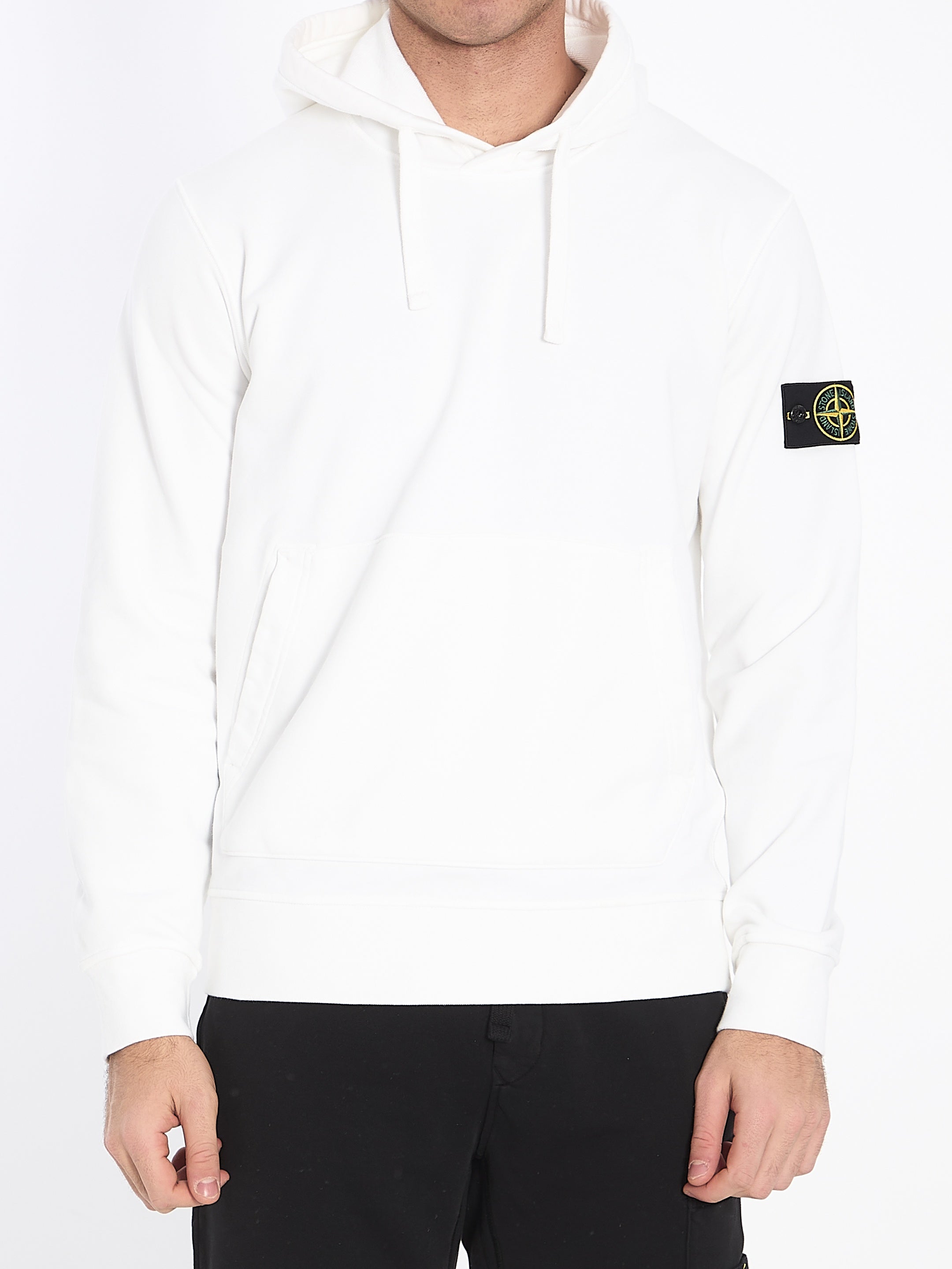 Hoodie in organic cotton fleece