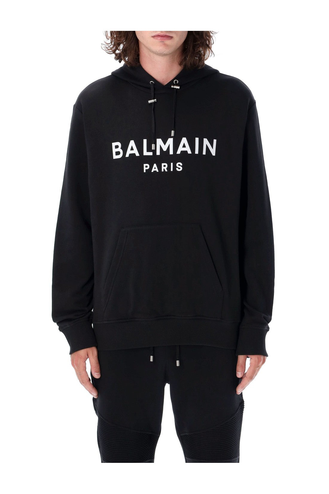 BALMAIN-OUTLET-SALE-Hoodie logo-ARCHIVIST