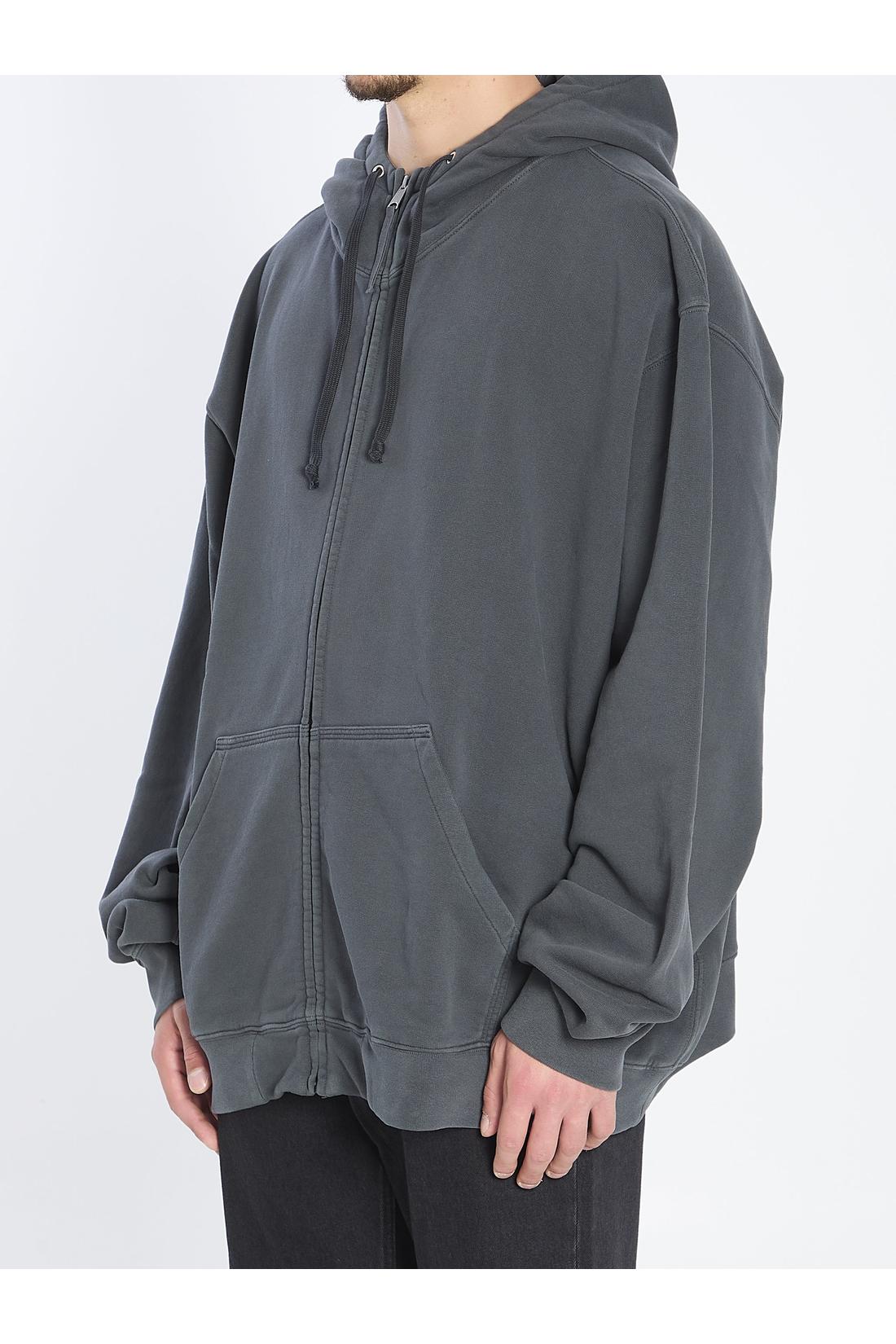 Maison Margiela-OUTLET-SALE-Hoodie with numeric logo-ARCHIVIST