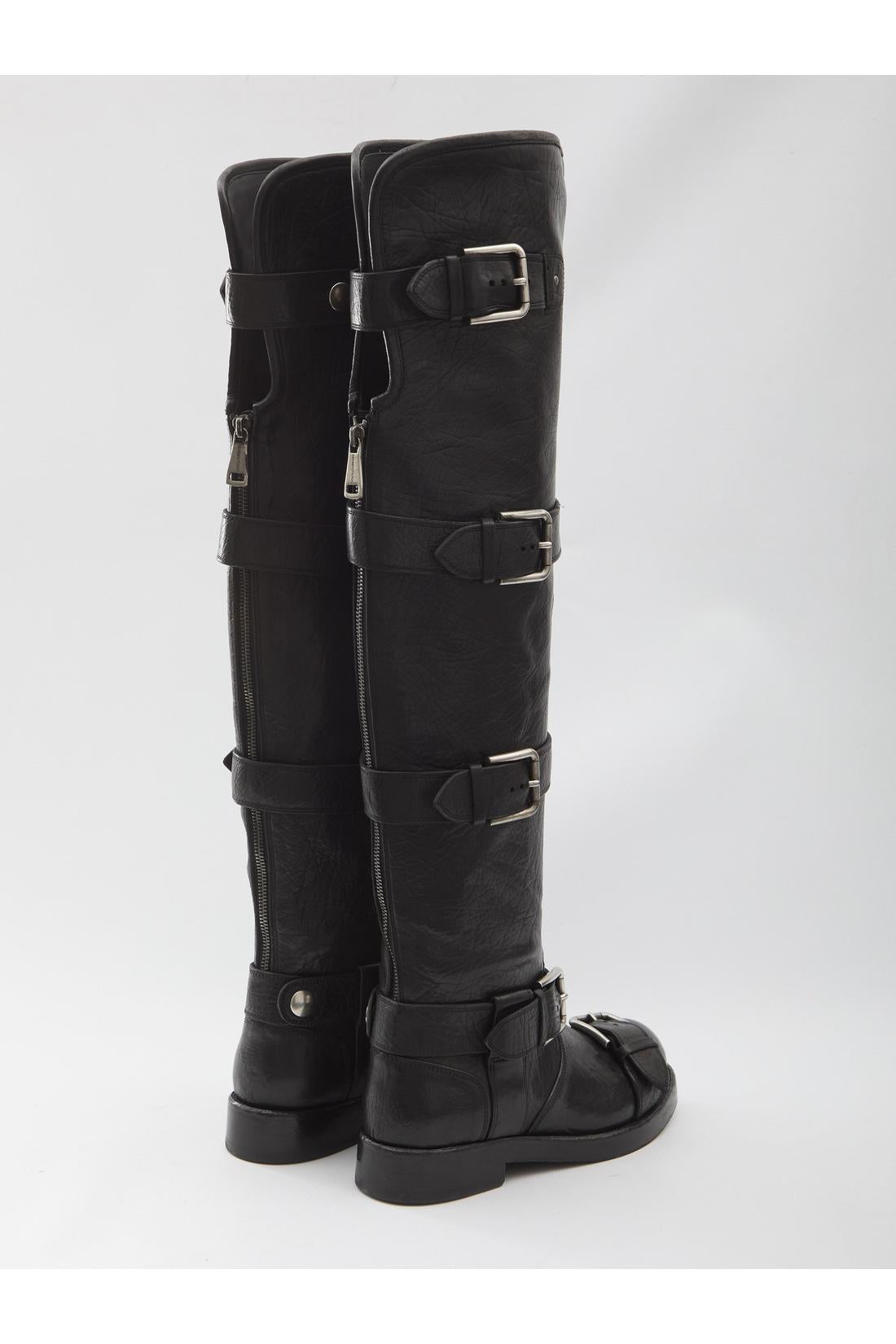 Dolce & Gabbana-OUTLET-SALE-Horse boots-ARCHIVIST