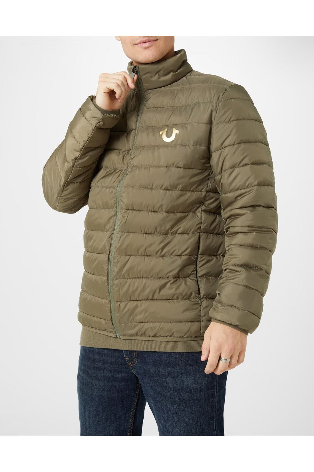 True Religion-OUTLET-SALE-Horseshoe Logo Puffer Jacket-ARCHIVIST