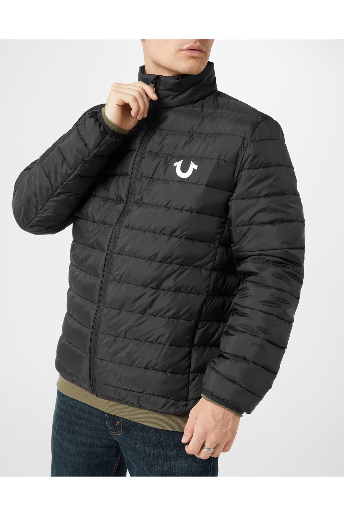 True Religion-OUTLET-SALE-Horseshoe Logo Puffer Jacket-ARCHIVIST