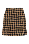 MSGM-OUTLET-SALE-Houndstooth mini skirt-ARCHIVIST