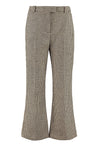 Pinko-OUTLET-SALE-Houndstooth wool-blend trousers-ARCHIVIST