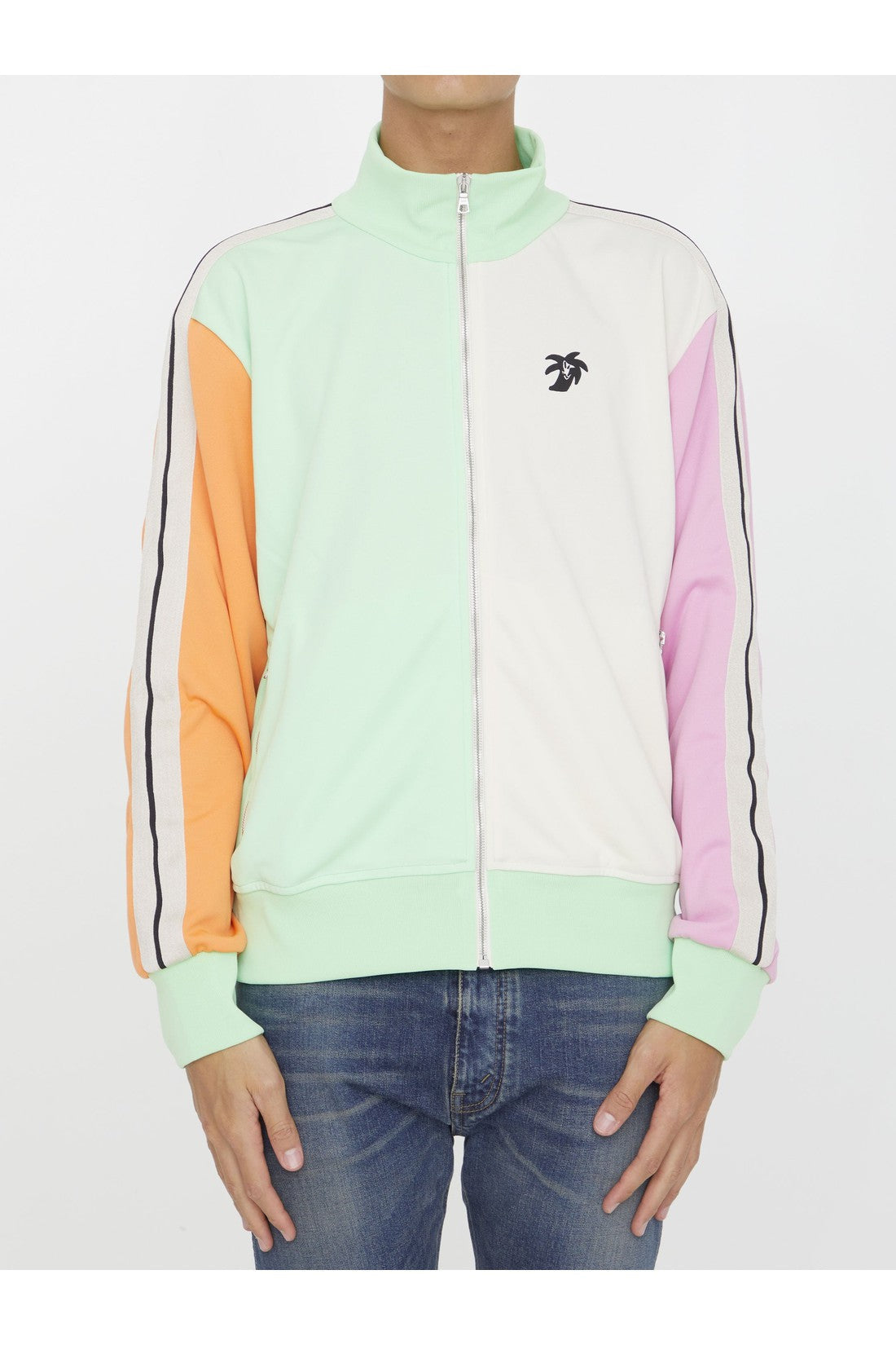 PALM ANGELS-OUTLET-SALE-Hunter Colorblock track jacket-ARCHIVIST