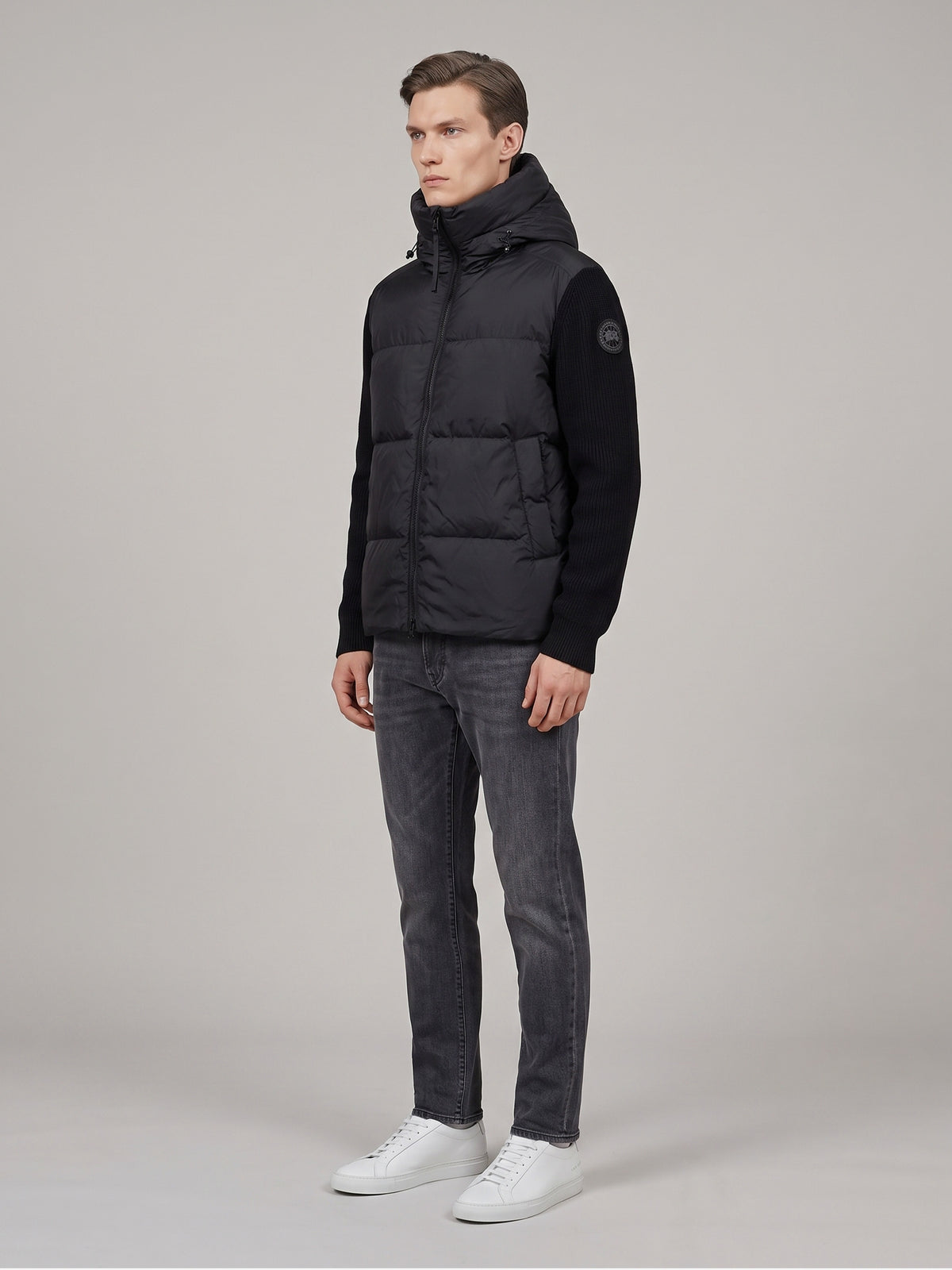 Canada Goose-OUTLET-SALE-HyBridge® Grove Knit jacket-ARCHIVIST