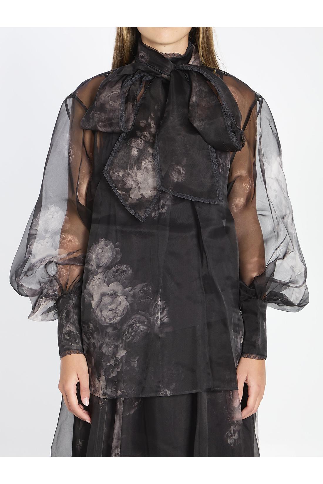 Zimmermann-OUTLET-SALE-Hypnotic Pussybow blouse-ARCHIVIST