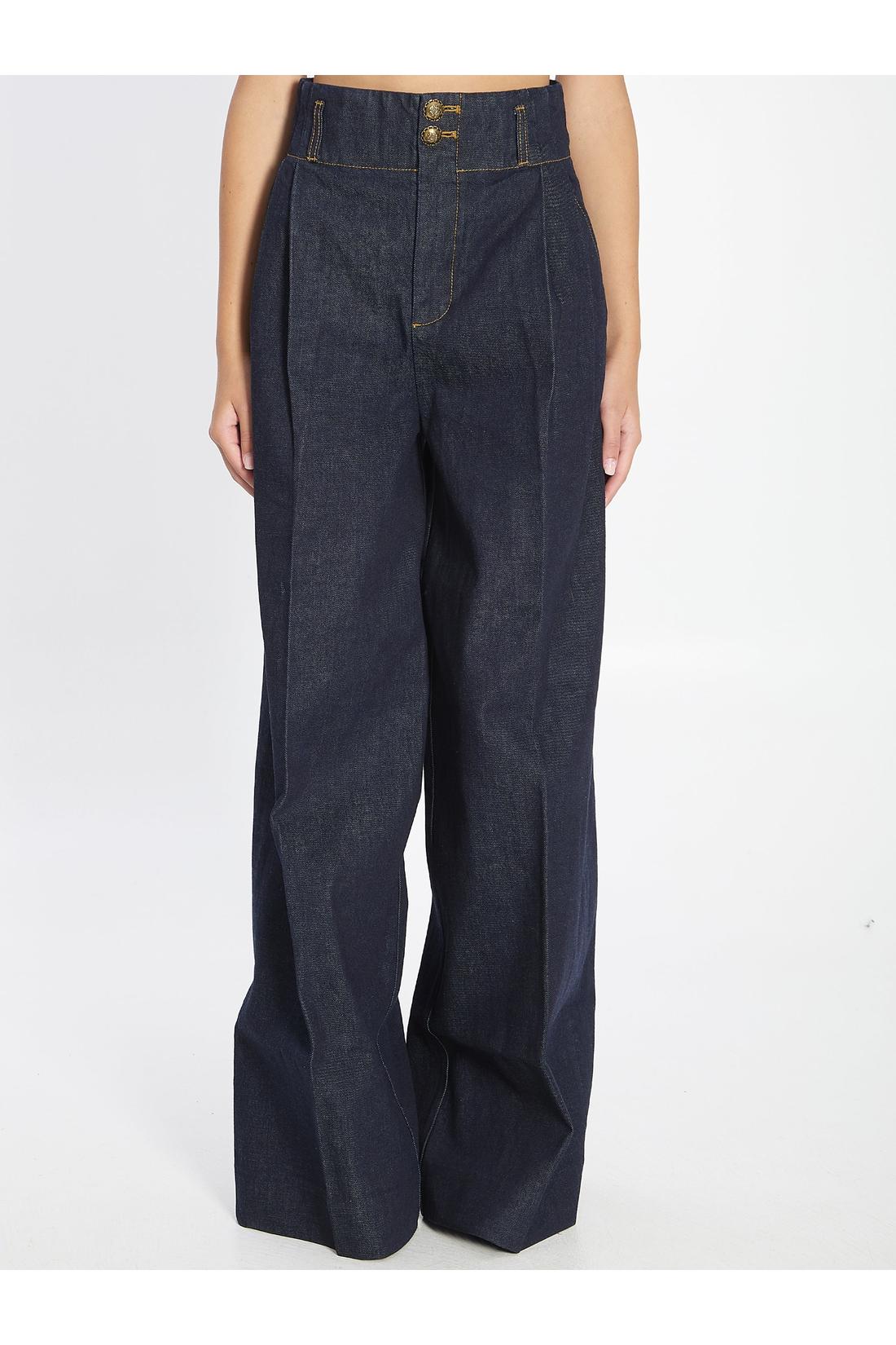 Zimmermann-OUTLET-SALE-Hypnotic denim pant-ARCHIVIST