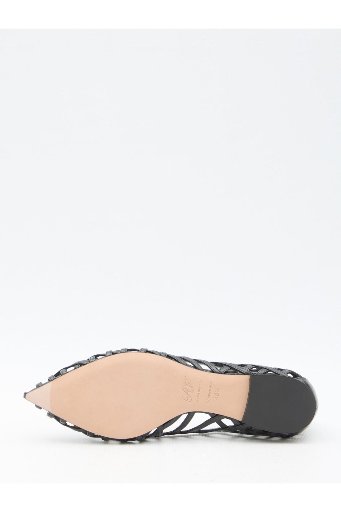 Roger Vivier-OUTLET-SALE-I Love Vivier Multistrap ballerinas-ARCHIVIST