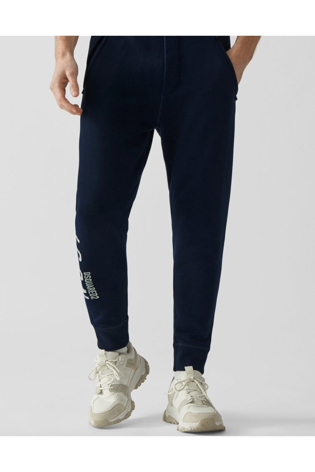 Dsquared2-OUTLET-SALE-ICON Logo Sweatpants-ARCHIVIST