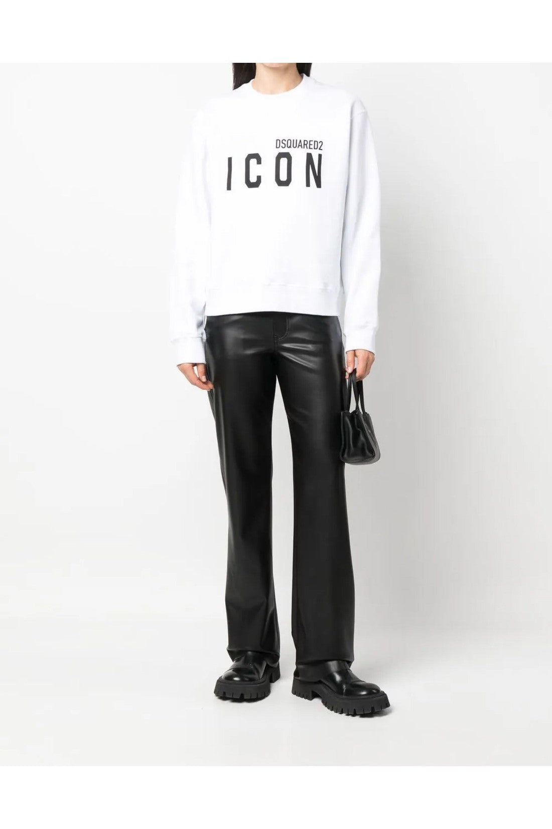 Dsquared2-OUTLET-SALE-ICON Logo Sweatshirt-ARCHIVIST