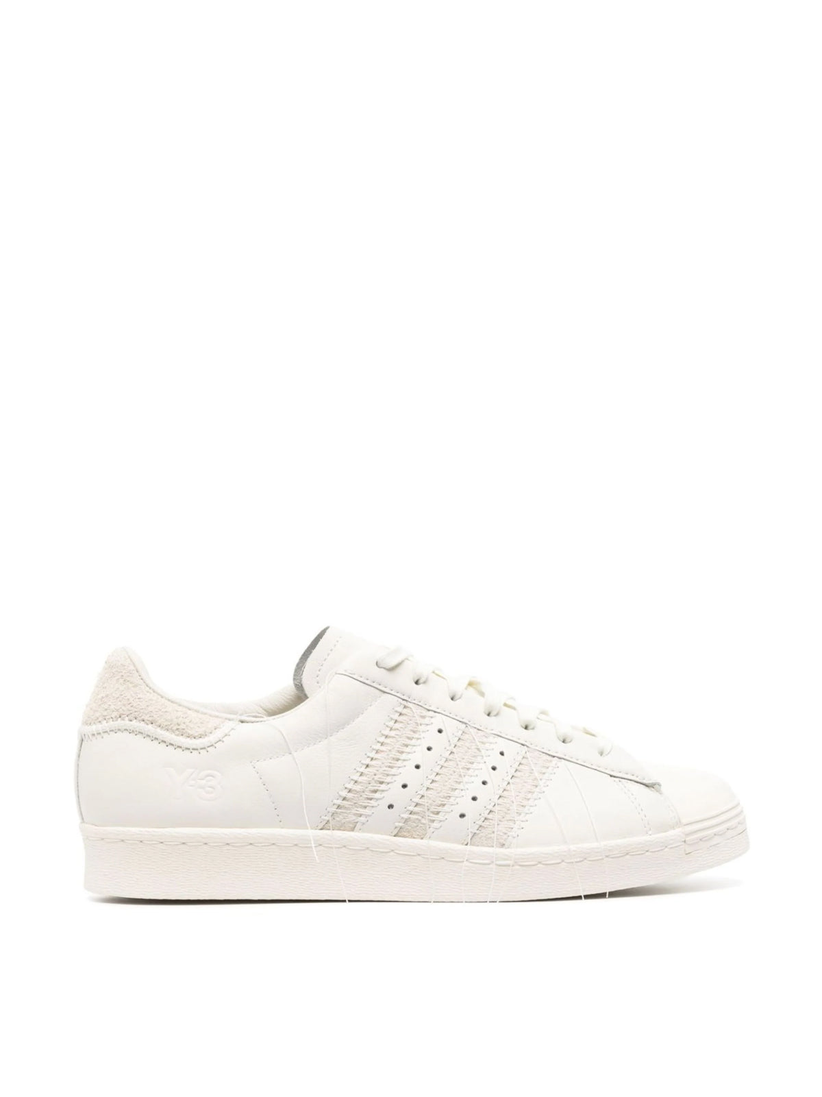 Y-3-OUTLET-SALE-Superstar Loose-Thread Off White Sneakers-ARCHIVIST