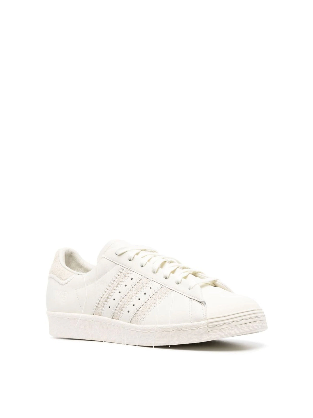 Y-3-OUTLET-SALE-Superstar Loose-Thread Off White Sneakers-ARCHIVIST